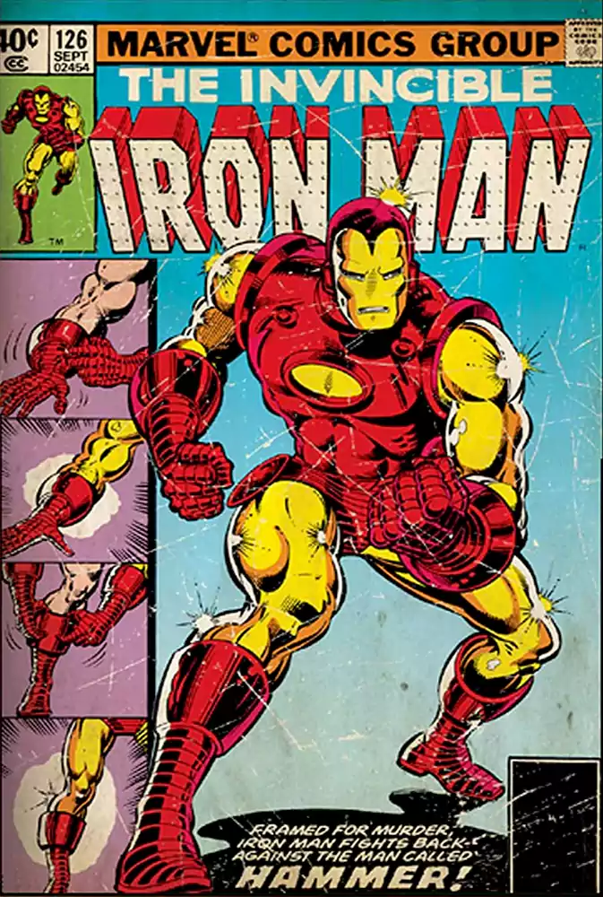 Las armas más conocidas de los cómics 1 Las 10 armas más conocidas en el mundo de los cómics. The Invincible Iron Man Vol 1 #126. 26 de junio de 1979, Marvel Comics.