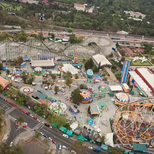 La Feria Chapultepec, un lugar inolvidable 2 Vista aérea de La Feria Chapultepec.