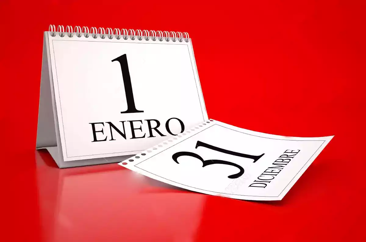 ¿Estas seguro de que es año nuevo? 1 Año nuevo 31 de diciembre 1 de enero. Imagen: Benjaminet
