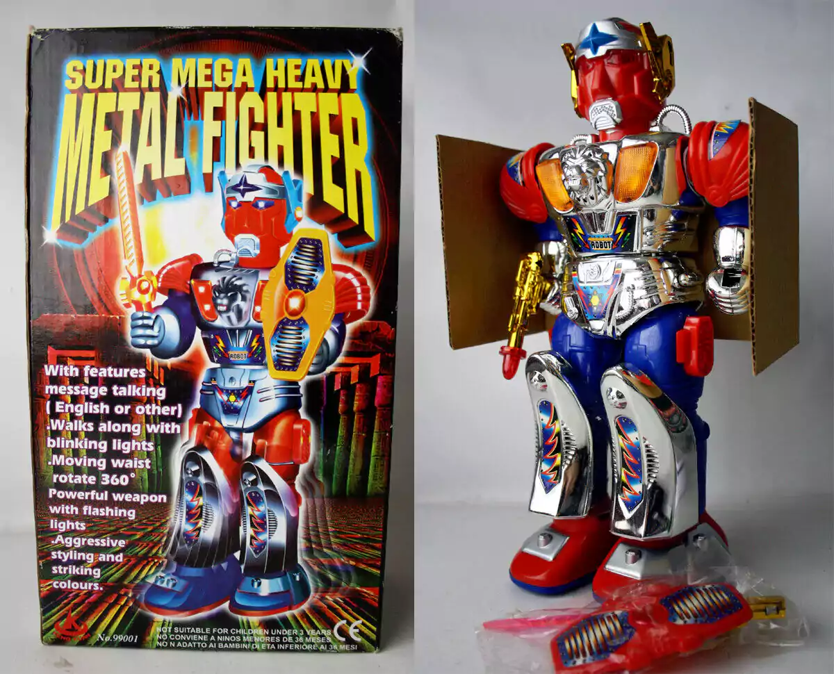 Los juguetes de mi infancia 15 Los juguetes de mi infancia. Robot Metal Fighter