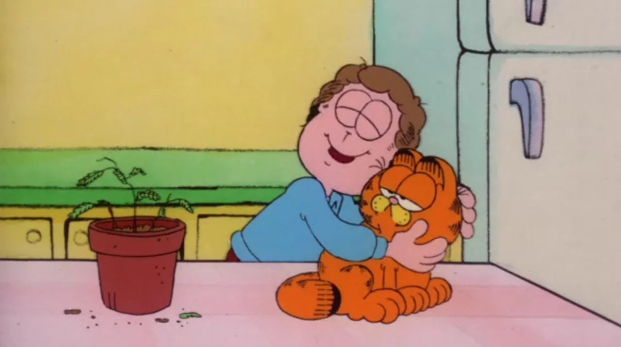 Garfield: la historia y legado del gato más famoso 2 Garfield y Jon Bonachon
