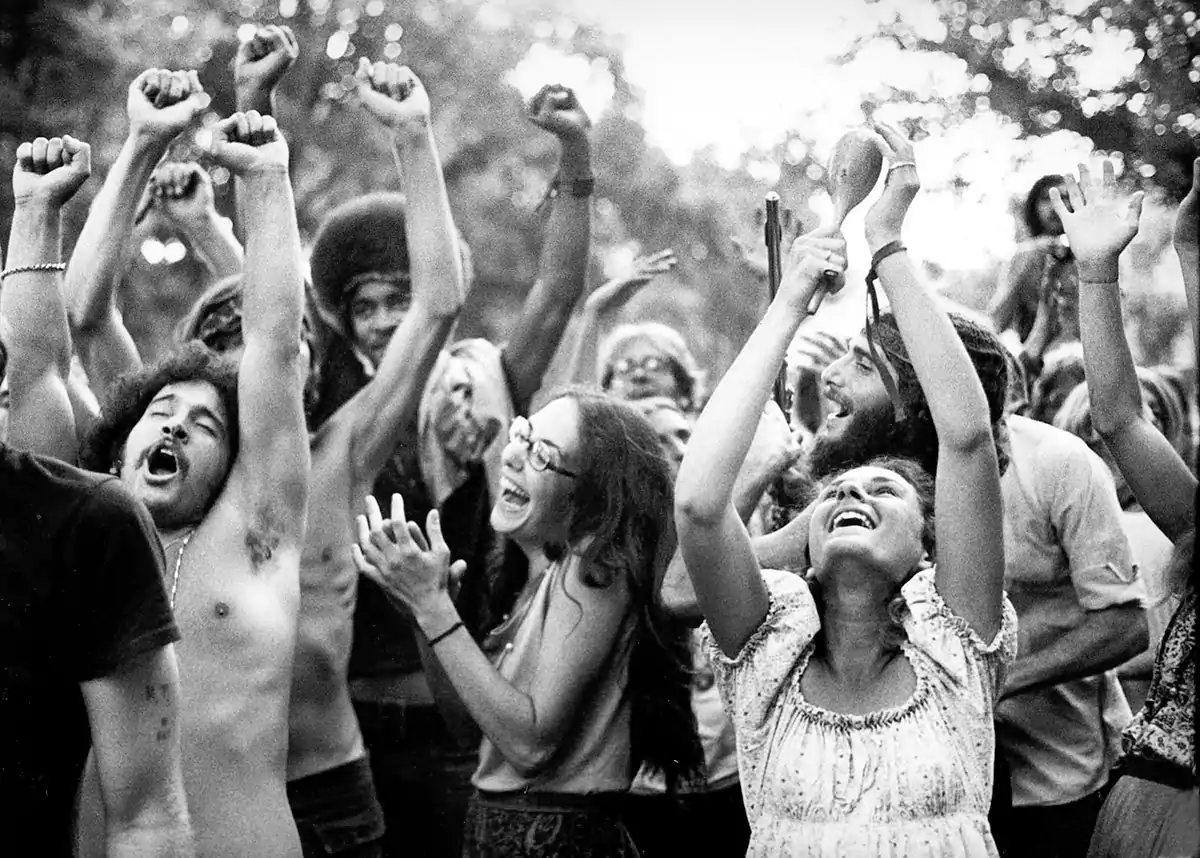 Woodstock: el paraíso hippie 1 La euforia vivida en Woodstock