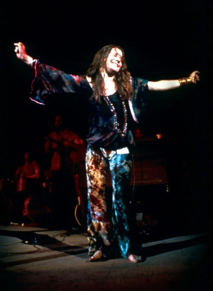 Woodstock: el paraíso hippie 4 Janis Joplin en Woodstock. Foto: Henry Diltz.