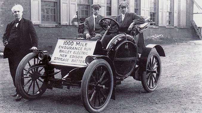 Los inventos que no conocías de Thomas Alva Edison 2 bateria coche